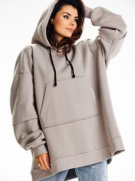 Mikina Infinite You  Naša mikina spája jedinečnú kvalitu, pohodlie a štýl. Je vyrobená z mäkkej bavlnenej mikiny a vďaka voľnému strihu zaručuje odol