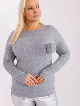 Sveter plus size Factory Price  Dámsky sveter je vynikajúcou voľbou na každodenné nosenie, najmä v pracovnom kontexte. Tento sveter, vyrobený prevažne z viskózy, k