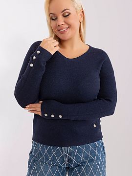 Sveter plus size Factory Price  Tento elegantný dámsky sveter je ideálnou voľbou na dni, keď sa chcete na pracovisku cítiť mimoriadne žensky a štýlovo. Tento svet