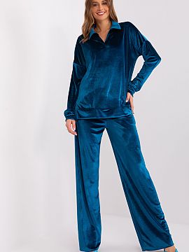 Sada Lakerta  Táto velúrová súprava je dokonalou kombináciou pohodlia a štýlu. Je vytvorená z jemnej bavlny a pri nosení poskytuje jedinečné po