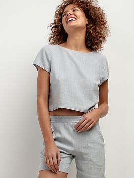 Boxerky Tessita  Ľanové šortky T402 sú ideálne pre každého, kto ocení štýl aj pohodlie. Vďaka ich ľahkej konštrukcii sú ideálne na horúce let