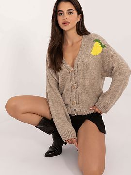 Sveter na rozopínanie Italy Moda