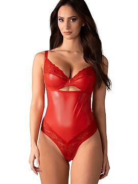 Body Obsessive  Spolu s červenou spodnou bielizňou Aliosa vytvoríte jedinečné duo. Strih sa vďaka svojej elasticite dokonale prispôsobí siluete a po
