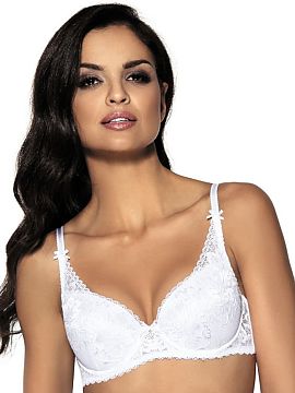 Push-up Mat  Podmanivá, sexy a elegantná podprsenka Hannah. Táto push-up podprsenka, dostupná v žiarivej červenej, sýto čiernej a bezchybnej biel