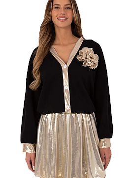 Krátka sukňa Italy Moda  Štýlová sukňa v tvare bombičky s casual charakterom, ideálna na každý deň, párty a špeciálne príležitosti. Vyrobena z kombiná