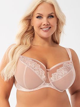 Soft Gorsenia Lingerie  Elegantný a funkčný mäkký podprsenka, vyrobený s ohľadom na väčšie prsia. Poháre vyrobené z pevného tylu zabezpečujú vynikaj�