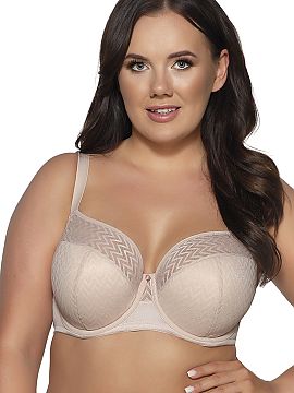 Semi-soft Ava  Výnimočný polprievislý podprsenka navrhnutý s ohľadom na ženy s plnším poprsím. Hlboké, pohodlné košíčky s dolnými kosticami