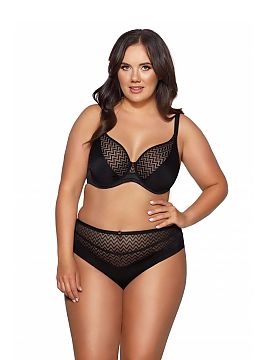 Soft Ava  Tento mäkký podprsenka je ideálnou kombináciou pohodlia a funkčnosti, vytvorený s ohľadom na ženy s plnším poprsím. Hlboké, nezp