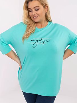 halenka plus size Relevance  Táto každodenná blúzka v štýle casual je dokonalou kombináciou pohodlia a štýlu. Vyrobená z mäkkej, elastické látky na báze vi