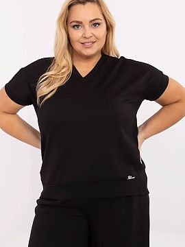 halenka plus size Relevance  Táto každodenná blúzka je ideálnou voľbou pre každodenné štýlové oblečenie, kde sa oceňuje pohodlie a ženský štýl. Vyroben