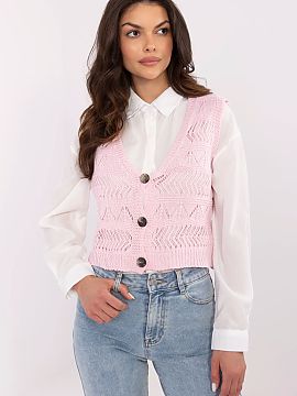 Vesta Sublevel  Ľahký a štýlový dámsky áčkový bezrukávový sveter v štýle casual je moderným a ľahkým doplnkom k bežným outfitom. Vyrobený