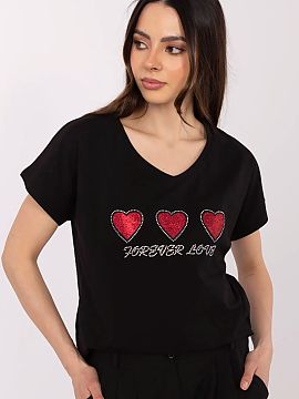 Tričko Factory Price  Dámsky tričko v štýle casual je pohodlný a štýlový návrh na každodenné výjazdy. Vyrobený z mäkkej bavlny s prídavkom elastanu