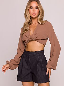 Boxerky Moe  Krátky strih, prírodná tkanina a premyslené detaily, tieto šortky sú ideálnou kombináciou pohodlia a neformálnej elegancie. Vyroben