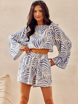 Boxerky Roco Fashion  Šortky Ilaria sú ideálnou kombináciou štýlu, pohodlia a letnej slobody, vytvorené pre ženy, ktoré chcú pociťovať módu, ľahkos�