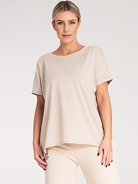 Tričko Figl  Tričko s krátkym rukávom a okrúhlym výstrihom pre ženy.