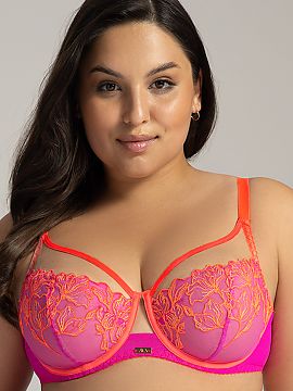 Soft Ava  Mäkký podprsenka typu soft navrhnutý špeciálne pre väčšie prsia. Model s dolnými kosticami poskytuje vynikajúcu podporu a pohodlie