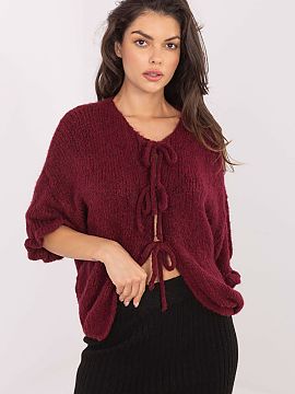 Sveter na rozopínanie Italy Moda  Dámsky sveter casual, ideálny na každodenné príležitosti. Vyniká hladkým vzorom, čo mu dodáva minimalistický, univerzálny charak