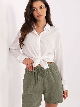 Boxerky Italy Moda  Mušlinové dámske šortky sú skvelou voľbou na každodenné, neformálne štýly v teplejších dňoch. Vyrobené z ľahkej, dýchavej b