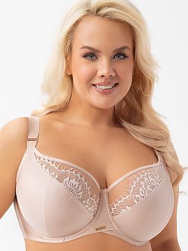 Soft Gorsenia Lingerie  Štýlový a pohodlný soft podprsenka vytvorená s ohľadom na mladé ženy, ktoré oceňujú pohodlie, ľahkosť a jemnú zmyselnosť. Mä