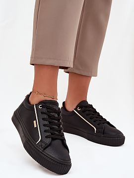 Športová obuv Step in style  Tenisky Big Star pre ženy z ekologickej kože sú kombináciou štýlu a pohodlia. Osadené na platforme poskytujú pohodlie a stabilitu, z