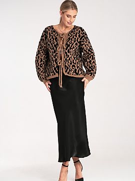 rozopínací sveter Figl