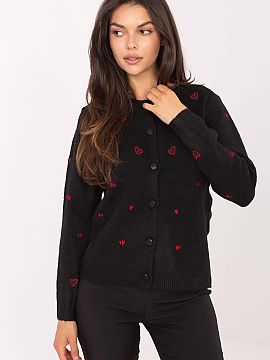 Sveter na rozopínanie Factory Price  Pôvabný dámsky sveter s casual charakterom, ideálny na každodenné štýlové oblečenie. Vyrobený z príjemnej na dotyk zmesi polyest