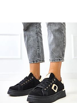 Športová obuv Solea  Štýlové športové dámske topánky vyrobené z vysokej kvality ekologickej kože, ktoré kombinujú pohodlie s moderným dizajnom. Model