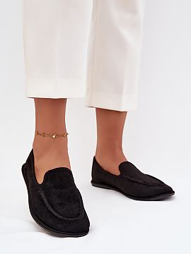 Mokasíny Step in style  Mokasíny pre dámy vyrobené z ekokože sú klasickou a pohodlnou ponukou na každý deň. S nízkou podrážkou zaručujú pohodlnosť pri