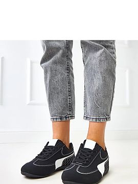 Športová obuv Solea  Športová obuv s bielymi akcentmi je modernou a pohodlnou voľbou pre každodenné mestské outfity. Vyrobené z ekologickej semišovej ko�