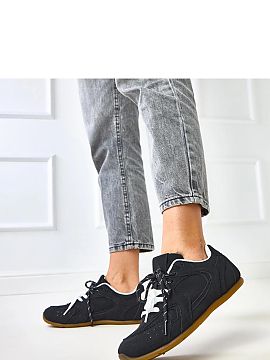 Športová obuv Solea  Topánky s viazaním sú kombináciou pohodlia, klasiky a moderného dizajnu. Vyrobené z ekologickej semišovej kože, zabezpečujú trvanl