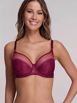 Push-up Ava  Výnimočne ženský a pohodlný mäkký podprsenka, vytvorený s ohľadom na plnšie tvary. Vyrobený z mäkkej, priepustnej látky, poskyt