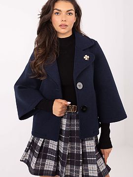 Kabát Rue Paris  Krátke dámske kabátiky s elegatným charakterom, ideálne na prechodné obdobia jeseň, zimu a jar. Vyrobené z vysoko kvalitnej zmesi po