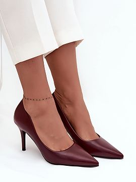 Ihličky Step in style  Päty z eko kože sú klasika v elegantnom prevedení, ktorá sa osvedčí tak vo všedných dňoch, ako aj pri špeciálnych príležitosti