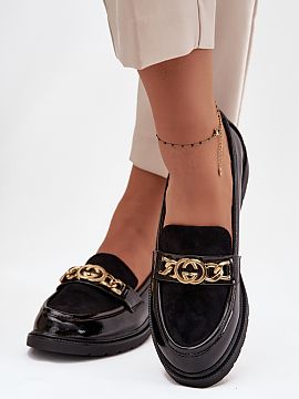 Mokasíny Step in style  Slip-on dámske topánky značky S. Barski vyrobené z kombinácie ekokože a ekosušenky sú ponukou pre ženy, ktoré oceniajú eleganciu 