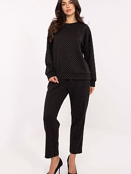 nastaviť Rue Paris  Štýlový a pohodlný dámsky komplet teplej súpravy je ponukou pre ženy, ktoré si vážia eleganciu v každodennom vzhľade. Súprava p