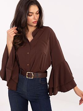 tričko s dlhým rukávom Rue Paris  Elegantná dámska košeľa s elegantným a zároveň moderným charakterom. Ideálna na každý deň, do práce aj na špeciálne príleži