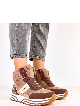 Športová obuv Solea  Pohodlné a štýlové dámske športové topánky vyrobené z semišovej ekologickej kože, ktoré ideálne kombinujú športový charakter