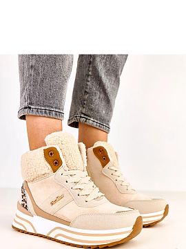 Športová obuv Solea  Pohodlné a štýlové dámske športové topánky vyrobené z semišovej ekologickej kože, ktoré ideálne kombinujú športový charakter