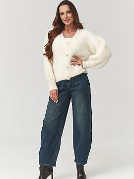 rozopínací sveter Makadamia