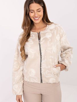 Bunda Rue Paris  Elegantná dámska bunda v štýle bomber, kombinujúca eleganciu s každodenným pohodlím. Ideálna na prechodné obdobia: jeseň, zimu a 