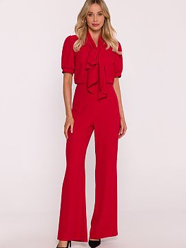 Overal Stylove  Elegantný dámsky kombinéza je štýlovou alternatívou k šatám, ideálnou voľbou na špeciálne príležitosti a elegantné výjazdy. 