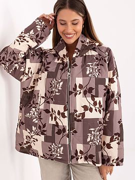 Bunda Italy Moda  Farebná a štýlová dámska pikantná bunda je ideálnou ponukou na jeseň, zimu a jar. Vyrobená z vysokej kvality zmesi viskózy a polye