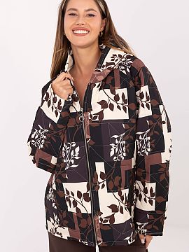 Bunda Italy Moda  Farebná a štýlová ženská pikovaná bunda je ideálnou ponukou na jesennú, zimnú a jarnú sezónu. Vyrobena z vysokej kvality zmesi v