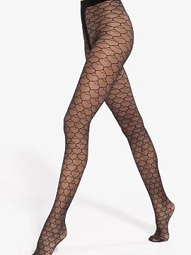 Pančuchy Gatta  Úžasné pančuchy s jemným vzorom v srdiečkach na celom povrchu sú ideálnou voľbou pre ženy, ktoré oceňujú jemné detaily a roman