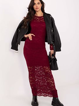 dlhé šaty Rue Paris  Jemný a ženský koronkový maxi šaty sú ponukou pre ženy, ktoré ocenia eleganciu a jemnosť v každodennom vzhľade. Vyhotovené z lá