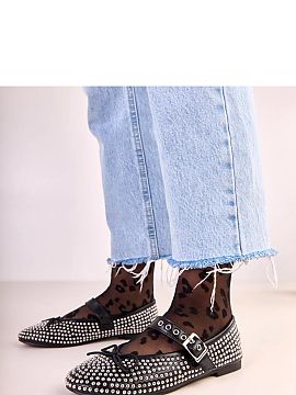 Balerinki Solea  Pôvabné balerínky so sponou, vyrobené z vysoko kvalitnej ekologickej kože, ktoré kombinujú klasický štýl s módny detailmi. Model 