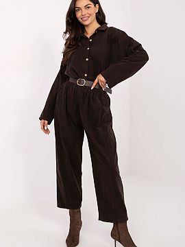 dámske nohavice Italy Moda  Pohodlné a štýlové dámske nohavice vo voľnom strihu, ideálne na každý deň. Vyrobené z mäkkého polyesteru, poskytujú pohodlie p