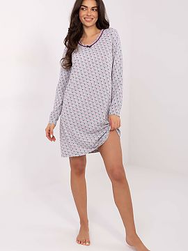 Nočná košeľa Forever Pink  Nočná košeľa vyrobená z bavlny, ktorá poskytuje mäkkosť, priepustnosť a úplný komfort počas spánku. Model sa vyznačuje farebn�