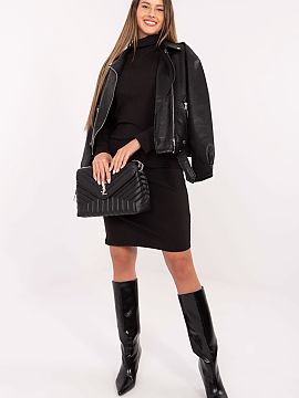 denné šaty Rue Paris  Táto každodenná sukňa s olovovým strihom kombinuje pohodlie s minimalistickou eleganciou, vďaka čomu sa skvele hodí nielen do práce