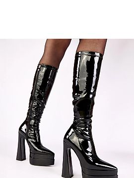 Čižmy na vysokom opätku Solea